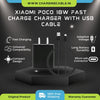 Xiaomi Poco 18W Usb Standard Charger (Adapter With Cable)
