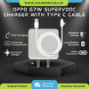 Oppo 67W SuperVooc 2.0 Type C Charger (Adapter With Cable)