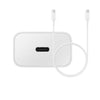 Samsung 15W Type C Travel Charger White New (Adapter With Cable)