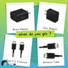 Samsung 25W GAN Adapter Charger With Type C to C Cable (Black Adapter With Cable)