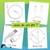 Google Pixel 30W USB-C to USB-C Cable (Only Cable)