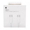 Apple 240W USB-C to USB-C Braided Cable (2m) | For iPhone 16/15 Series/iPad /Mac Models