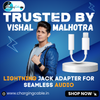 Lightning to 3.5mm Headphone Jack Adapter | For iPhone/iPad/iPod Models