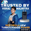 Motorola 68W GaN TurboPower Charger (Only Adapter)