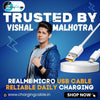 Realme Micro USB Vooc Cable (Only Cable)
