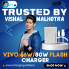 High Speed Vivo 66W/80W Flash Charger – Universal Type C Charger for Vivo Models