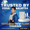 VIVO V27 PRO Support FlashCharge 80W Fast Mobile Charger With Type-C Data Cable