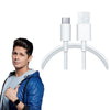 Vivo V30 FlashCharge 2.0 Original Type C Cable And Data Sync Cord-White