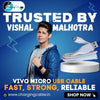 Vivo Micro USB Cable (Only Cable)