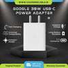 Google 30W USB-C Power Charger (Only Adapter)