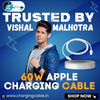 Apple iPhone 60W USB-C To C Braided Cable (Only Cable)