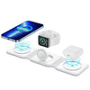 3 in 1 Magnetic Wireless Charger for iPhone, Apple Watch, and AirPods