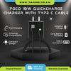Xiaomi Poco 18W Type C Standard Charger (Adapter With Cable)