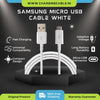 Samsung Micro USB Cable White (Only Cable)