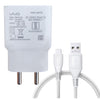 Vivo V11 Pro 2 Amp Dual Engine Fast Mobile Charger with Data Cable