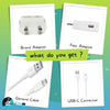 Vivo V21e 2 Amp 9V Dual Engine 18W Fast Mobile Charger with Type C Cable