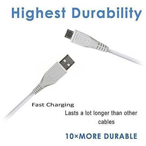 Vivo Y3 Fast Charge And Data Sync 1.2 Mt Cable White-chargingcable.in