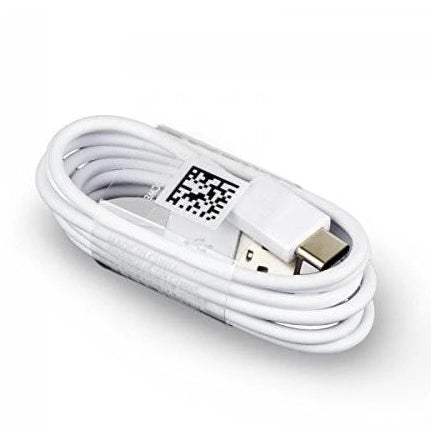 Samsung S9 Plus Type C Charge And Sync Cable-1M-White-chargingcable.in