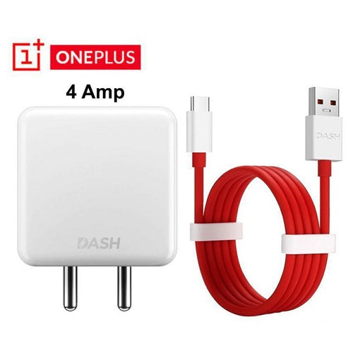 Oneplus 7 Pro Dash 4 Amp Mobile Charger With Dash Type C Cable Red-chargingcable.in
