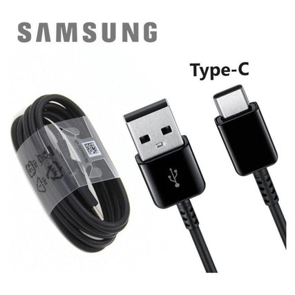 Samsung Galaxy S8 Plus Type C Charge And Sync Cable-1M-Black-chargingcable.in