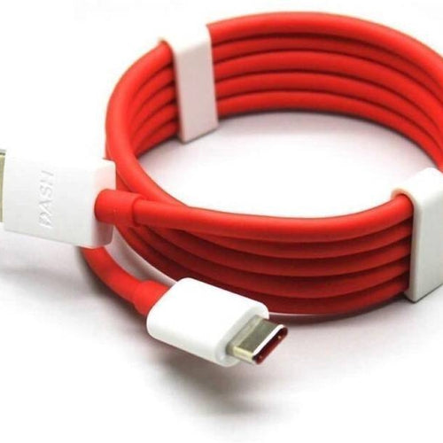 Oneplus 5T Dash Type C Cable Charging & Data Sync Cable-Red-100CM-chargingcable.in