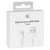 Apple iPhone 7 Lightning To Usb Charge and Data Sync Lightning Cable 1M White-chargingcable.in
