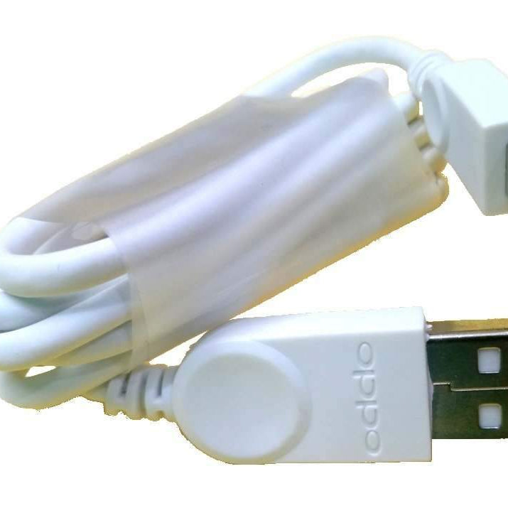 Oppo Data Cable Charge And Sync Cable Mobile Devices-1M-White-chargingcable.in