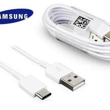 Samsung Galaxy A20 Type C Cable-1M-White-chargingcable.in