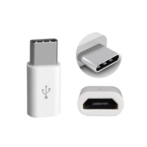 MicroUSB to Type C Converter (Pack of 2) for Oneplus One-chargingcable.in