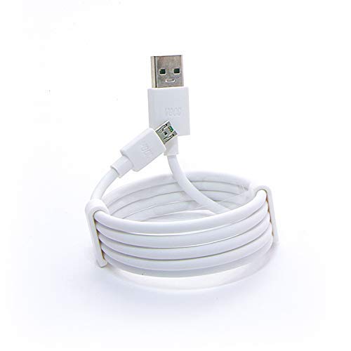 Coiled Micro USB Cable for Oppo 15W Vooc Charger