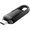 SanDisk USB 3.2 Ultra Slider Type C (SDCZ480) Flash Drive Black