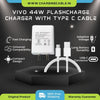 Vivo 44W Flashcharge Type C Charger (Adapter With Cable)