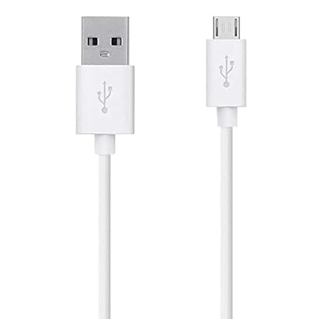 Redmi 9 fast charge MicroUSB cable in white