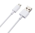 White fast charge MicroUSB cable for Redmi 9