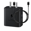 Samsung 25W Type C-C Charger Black 2025 (Adapter With Cable)