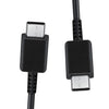 Samsung Galaxy S21fe 5G Type C to Type-C Charge And Sync Cable-1M-Black