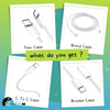 Apple iPhone 60W USB-C To C Braided Cable (Only Cable)