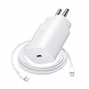 Samsung Galaxy M62 5G 25W Type C-Type-C Adaptive Fast Mobile Charger With 1 Mt Cable White