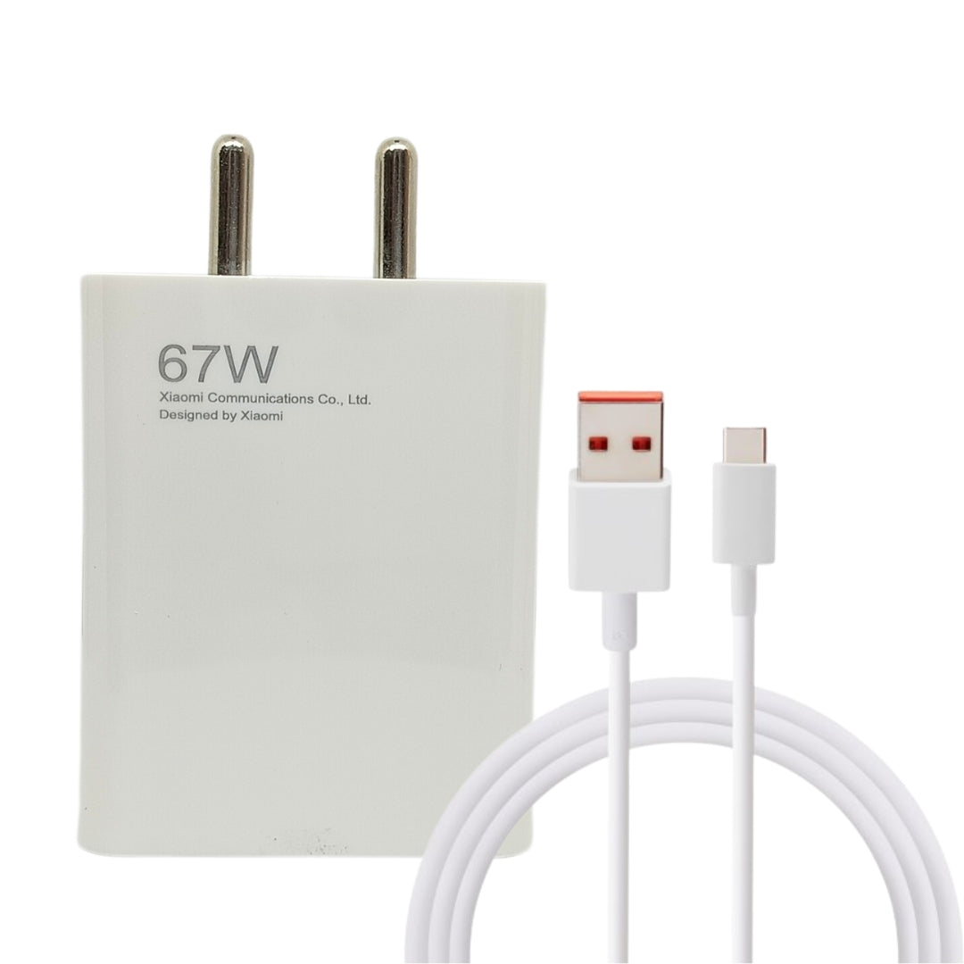 XIAOMI 67W SonicCharge 3.0 Charger with Type-C Cable