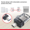 SanDisk SDDD3 Ultra Dual USB 3.0 OTG Pen Drive Black