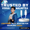 Lightning to 3.5mm Headphone Jack Adapter | For iPhone/iPad/iPod Models