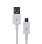 Samsung Galaxy J7 Max / J7 Pro Data Sync And Charging Cable-1M-White-chargingcable.in