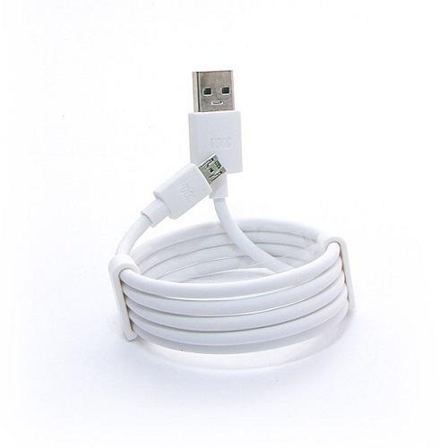 Oppo VOOC Charge And Data Sync Cable For Realme 2 Pro White-chargingcable.in