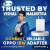 Oppo 18W VOOC Charger (Only Adapter)