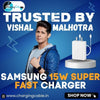 Samsung 15W Type C Travel Charger White New (Adapter With Cable)