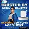 Samsung 25W Type C-C Charger White 2025 (Adapter With Cable)