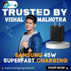 Samsung 45W Superfast Charger Black (Only Adapter)