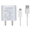 Gionee Mobile Charger 2 Amp With Fast Charging Micro Data Cable White