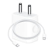 Apple 20W USB-C Charger For iPhone 15 & 16 Series (Adapter With Braided Cable)