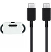 Samsung Galaxy S23 FE Type C to Type-C Charge And Sync Cable-1.8M-Black